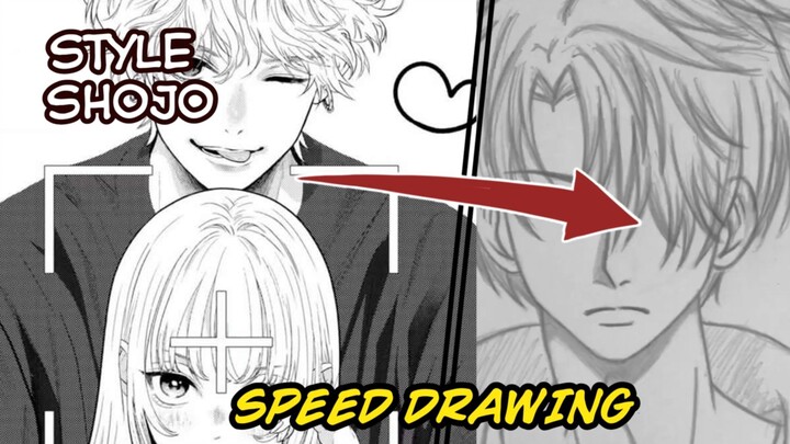 menggamabr anime bergaya shojo