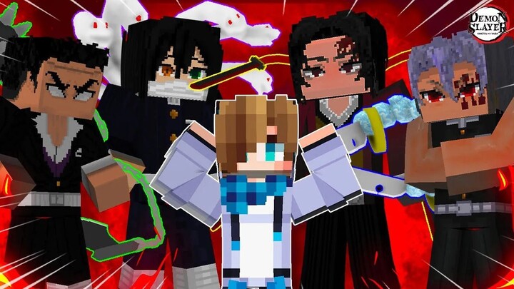 จะเป็นอย่างไร? ถ้าเราต้องหา "ชุดเทพเจ้าแห่งเสาหลัก" ในมายคราฟ!!! 🔥 | Minecraft Demon Slayer