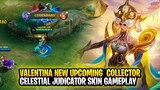 Valentina New Upcoming Collector Skin | Celestial Judicator Gameplay | Mobile Legends: Bang Bang