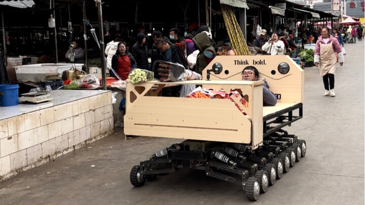 【Đi du lịch cùng giường】Mang giường đi chợ (Xe giường 6.0)