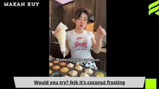 Would you try? Jkjk it’s coconut frosting