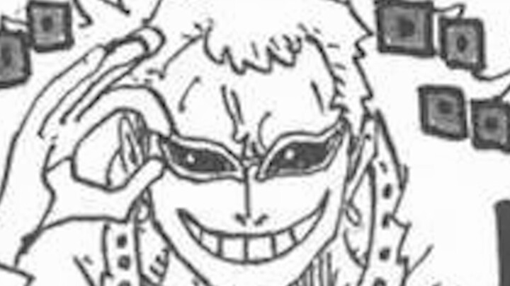 One Piece What does Doflamingo look like under those sunglasses?