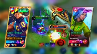 NEW META BENEDETTA CORE VS BODAK | BRUNO BEST BUILD 2021 - MLBB TOP GLOBAL BRUNO MASTER BODAK