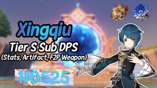 The Best Sub DPS Xingqiu Build! (+Damage Showcase) - Genshin Impact