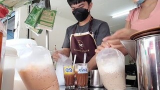 ฝนตกทุกวันแม่ค้าพ่อค้าเร่งมือด่วน!!!มอคค่า โอวัลตินผสมกาแฟ นมชมพู โกโก้ ชานม เนส