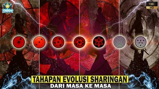 TAHAPAN EVOLUSI SHARINGAN DARI MASA KE MASA -[NARUTO/BORUTO]