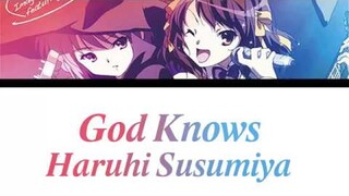 God Knows - Haruhi Suzumiya (CV. Aya Hirano) [Romaji, Español, English, Lyrics]