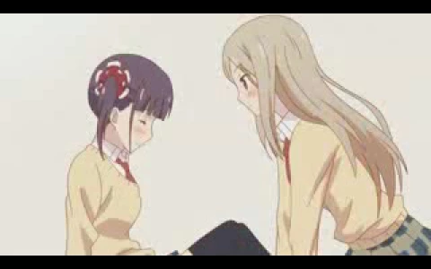 ฉากจูบการ์ตูนอนิเมะยูริ