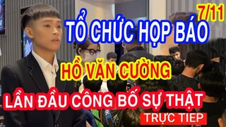 Bất Ngờ Hồ Văn Cường Tổ Chức Họp Báo Lần Đầu Công Bố Sự Thật 6 Năm Ở Nhà Phi Nhung