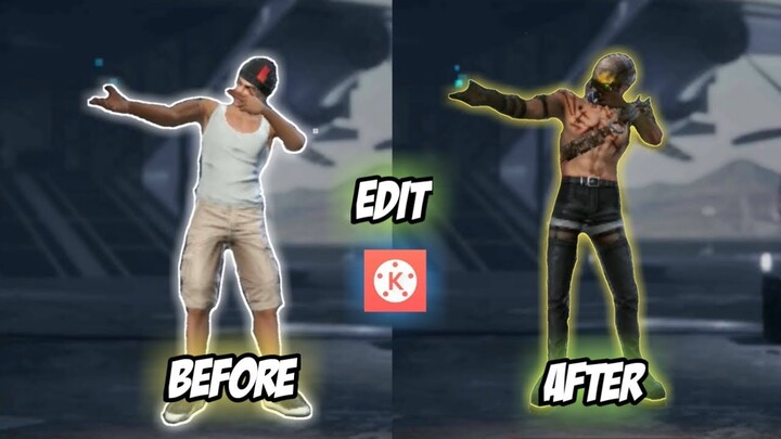 Cara edit video free fire effects keren ganti baju di kinemaster pro