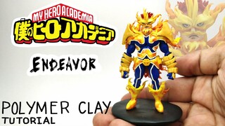 Endeavor - My Hero Academia - - Polymer Clay Tutorial 🔥🔥🔥