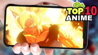 Top 10 New Anime Games For Android / IOS Like - Naruto, DBZ, etc.. With Download Links 2019