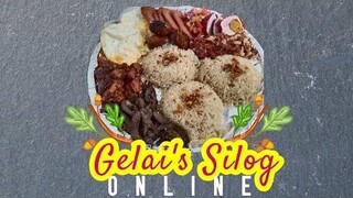 Boodle fyt Breakfast tap silog of Gelai'Silog Online with kitty..#GelaisSilogonline #Kitty