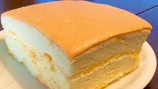 Taiwanese castella cake/Công thức bánh bông lan phô mai Đài Loan_thơm ngon hoàn hảo_Bếp Hoa