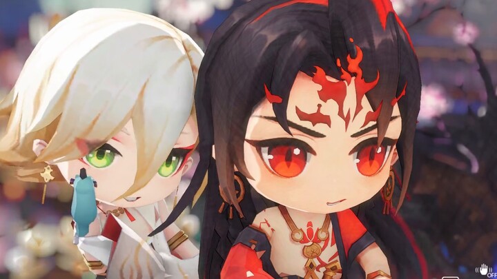 [ อองเมียจิMMD] Kedi Shitian คงได้แต่สงสาร Asura giegie~[Love Dance/Xiudi]