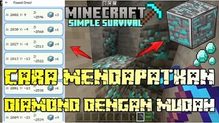 CARA MUDAH MENDAPATKAN DIAMOND DI MINECRAFT SURVIVAL 1.18.12 INI DIA TRIKNYA DIJAMIN BERHASIL 1000%