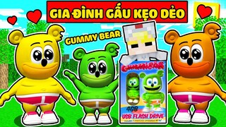 TÔ GÀ EM BÉ ĐƯỢC GIA ĐÌNH GẤU KẸO DẺO NHẬN NUÔI TRONG MINECRAFT*TÔ GÀ SỐNG CÙNG GIA ĐÌNH GẤU KEO DẺO