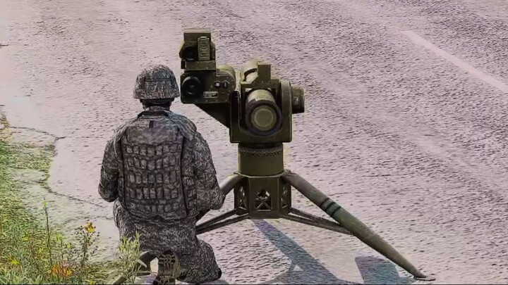 Wow! One shot, one tank! 😮 | ARMA III #shorts #military #army #war #jungle