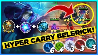 NEW EARLY GAME STRATEGY WITH BERSI SKILL 1 FT. 3 STAR HYPER CARRY BELERICK! mobile Legends Bang Bang