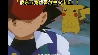 精灵宝可梦 傻东西竟然要放生皮卡丘！！！
