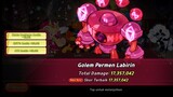 New Rekor!, 17 JT DAMAGE!!!, Pertarungan Golem Permen