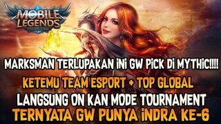 MARKSMAN INI KL KALIAN PICK DI MYTHIC PASTI 80% DIBACOTIN! KETEMU TOP GLOBAL JD AUTO TURNAMEN!!