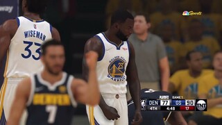 Final 5:02 WILD ENDING I Golden State Warriors vs Denver Nuggets I Game 1 of NBA Playoffs I NBA2K22