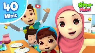 Ya Papa Ya Mama | Kompilasi 40 Minit | Omar & Hana |