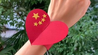 National Day: Make cute heart-shaped bracelets with your kids—simple yet stylish, get it done now!