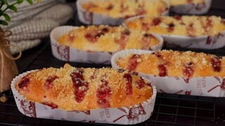 ROTI CRUMBLE BLUEBERRY | RASA YANG UNIK CRUMBLE BLUEBERRY | BREAD