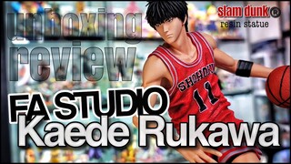 FA STUDIO RUKAWA RESIN STATUE ANIME TOY UNBOXING REVIEW SLAM DUNK