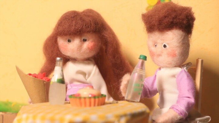 Fudan University 2021 Digital Media Graduation Project - Stop-motion Animation "He and She"