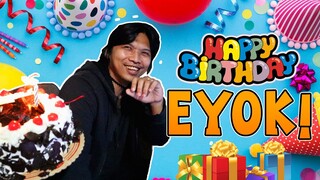 HAPPY BIRTHDAY EYOK!