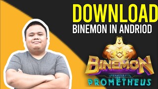 PAANO INSTALL ANG BINEMON SA ANDRIOD PHONE.