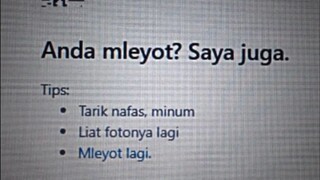 Mleyot lihat ayang ❌ Mleyot lihat husbu ✔️
