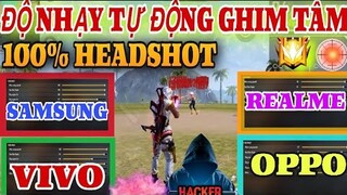 OB28 | Độ Nhạy Và Nút Bắn “TỰ ĐỘNG GHIM TÂM NHƯ PRO” Dành Cho OPPO SAMSUNG REALME SONY HUAWEI ...