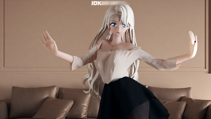 [MMD]Tư thế ngồi xổm chuẩn mực của Nailin❤[Nailin‖Brook]