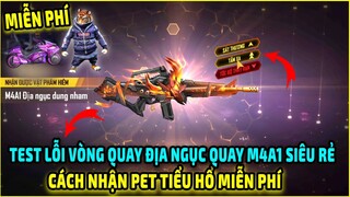 Test Lỗi Vòng Quay Địa Ngục Quay M4A1 Địa Ngục Dung Nham Siêu Rẻ || Free Fire