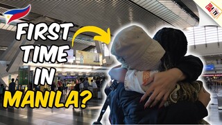 SURPRISING Our BEST FRIEND at the Airport in the Philippines! | First Time Traveling? | Sol&LunaTV