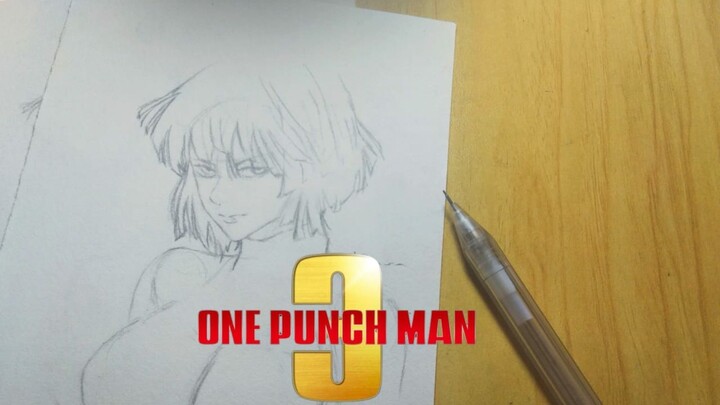 Tutorial Menggambar Fubuki - One Punch Man