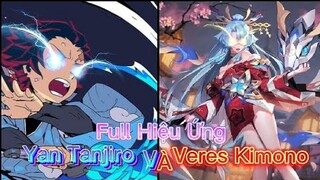 Full Hiệu Ứng Và Sức Mạnh Của Yan Tanjiro Và Veres Kimono Trong Liên Quân | z.Thành LQ🇻🇳