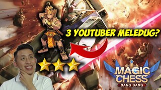 Bisa nggak GATOTKACA ⭐⭐⭐BANTAI 3 YOUTUBER sekaligus?? | Magic Chess Bang Bang Indonesia