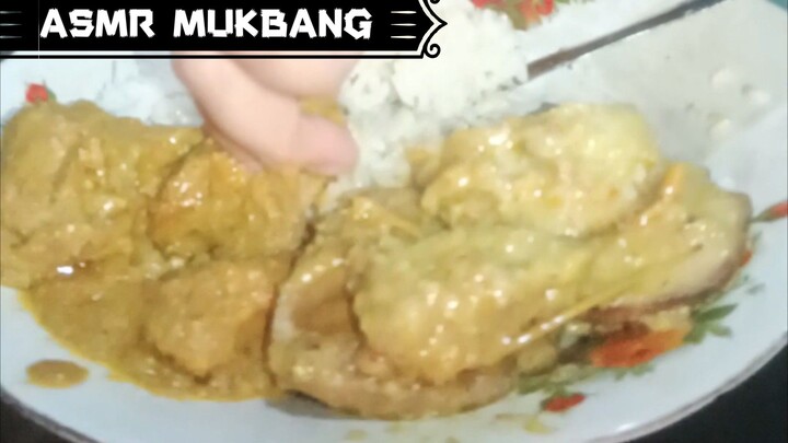 ASMR RENDANG dan Jengkol lebaran mukbang