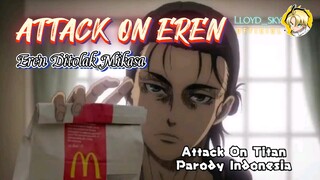 Cinta ditolak dibayar Rumbling || Attack on titan【Parody Indonesia】|| Lloyd_sky