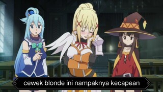 #KompetisiKreasiUnggahan4 , cewek blonde ini nafasnya sering tiba - tiba berat
