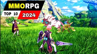 Top 10 best high graphics MMORPG games for mobile 2024 | Best RPG games for Android iOS 2024