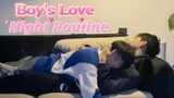 Gay Couples Night Routine VLOG 💗BOY‘s LOVE💗 It's Really Sweet#cute #bl #love #kiss