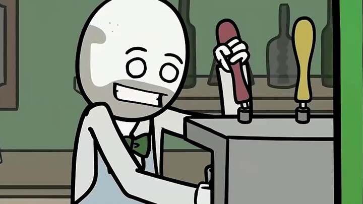 Cyanide Show: A man captures a wild Pokémon and gets a big box of gold coins as a gift, making him r