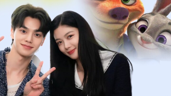 Đây không phải thực sự là Zootopia Fox và Bunny sao? ｜Song Kang×Kim Yoo Jung｜Nick×Judy｜A Date with t