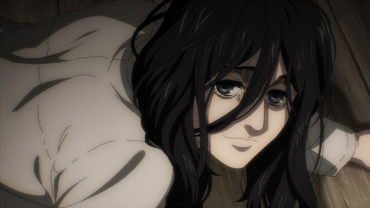 [Attack on Titan Season 4] Episode 4, Sister Pieck crawling on the floor~ So cute!